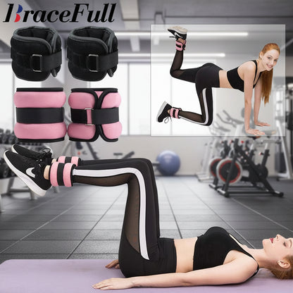 1Pair Adjustable Ankle Weights (0.5kg / 1kg Each Pack)