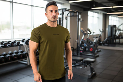 Men Fitted Gym T-Shirt