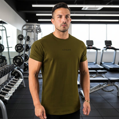 Men Fitted Gym T-Shirt