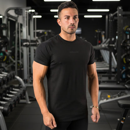 Men Fitted Gym T-Shirt