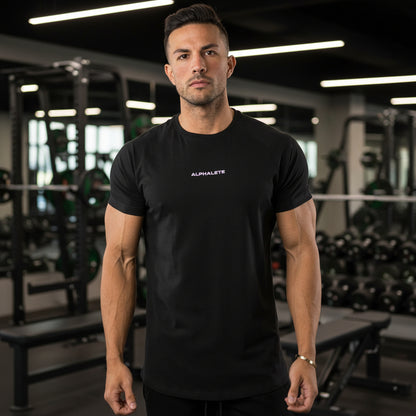 Men Fitted Gym T-Shirt