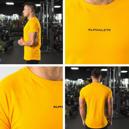 Men Fitted Gym T-Shirt