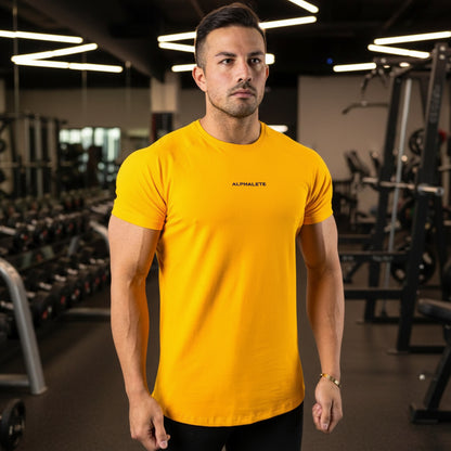 Men Fitted Gym T-Shirt