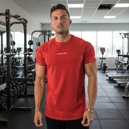Men Fitted Gym T-Shirt