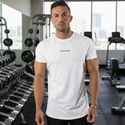 Men Fitted Gym T-Shirt